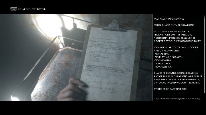 This collectible is in the room, on the left side of the corridor - Secrets | The Dark Pictures Man of Medan Guide - Secrets - The Dark Pictures Man of Medan Guide