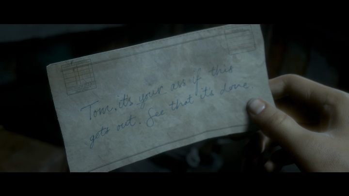 On an empty metal bunk lies a note - Secrets | The Dark Pictures Man of Medan Guide - Secrets - The Dark Pictures Man of Medan Guide