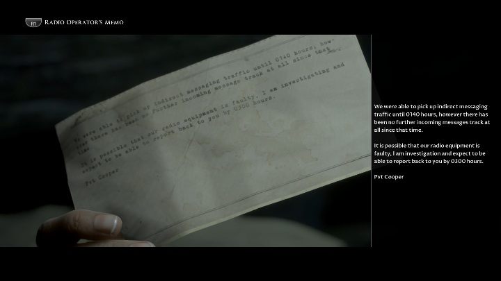 On the floor, next to the cauldron lies a dead man, and next to him a note - Secrets | The Dark Pictures Man of Medan Guide - Secrets - The Dark Pictures Man of Medan Guide