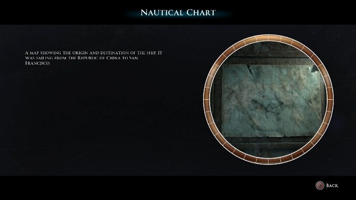 Theres a map in the radio room where your position is marked - Secrets | The Dark Pictures Man of Medan Guide - Secrets - The Dark Pictures Man of Medan Guide