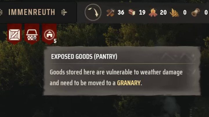 When you start playing a new scenario in Manor Lords, you get some initial resources that will allow you to prepare the basic infrastructure - Manor Lords: What to do with exposed goods? - FAQ - Manor Lords Guide