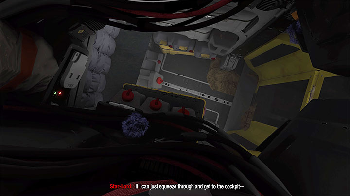 Option 1 assumes you chose to hide the llama - Guardians of the Galaxy: Chapter 10 - walkthrough, solution - Walkthrough - Guardians of the Galaxy Guide