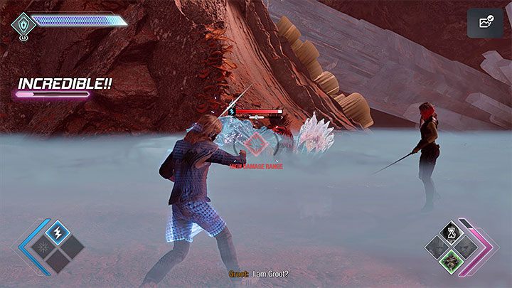 You'll encounter a larger monsters below - after the battle commences, a new Guardian Ability for Star Lord will be unlocked - Guardians of the Galaxy: Chapter 10 - walkthrough, solution - Walkthrough - Guardians of the Galaxy Guide