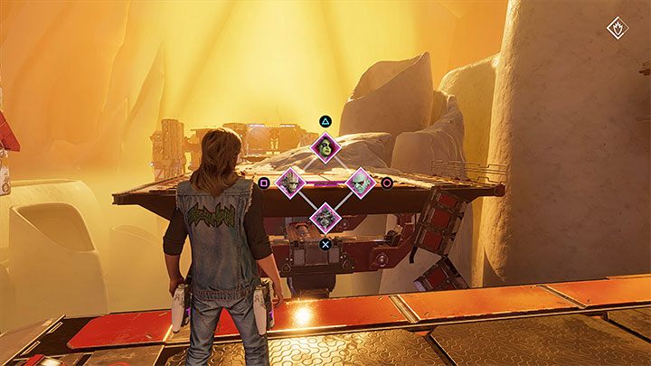 Now, you need to use a narrow passage where Drax will line up - Guardians of the Galaxy: Chapter 12 - walkthrough, solution - Walkthrough - Guardians of the Galaxy Guide