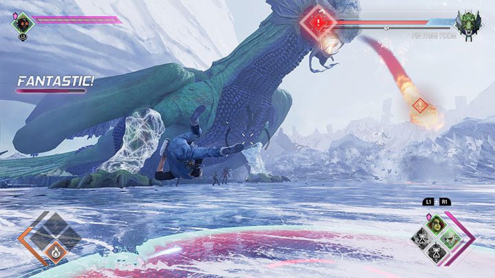 Of course, the boss won't remain idle waiting for your attacks - Guardians of the Galaxy: Chapter 13 - walkthrough, solution - Walkthrough - Guardians of the Galaxy Guide