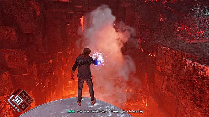 The new location means more battles - again, Plasma Shot will surely be useful - Guardians of the Galaxy: Chapter 14 - walkthrough, solution - Walkthrough - Guardians of the Galaxy Guide