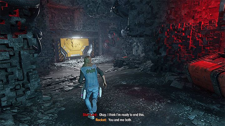 Return to the rest of the team and continue through the mines - Guardians of the Galaxy: Chapter 14 - walkthrough, solution - Walkthrough - Guardians of the Galaxy Guide