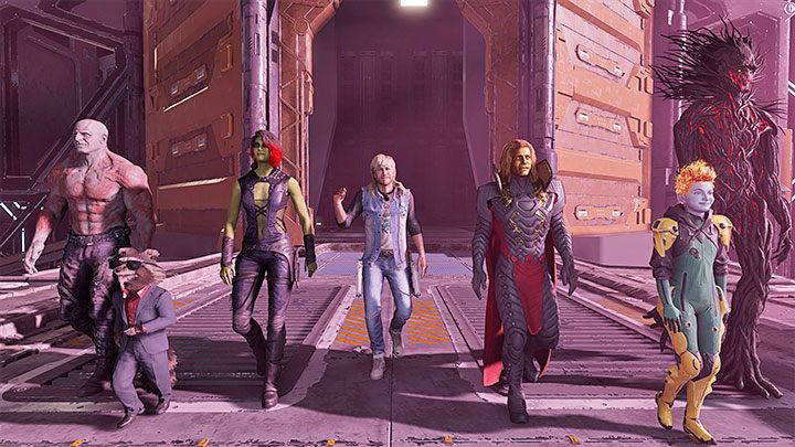 After the battle is won, a cut-scene will begin depicting the victorious march of heroes - Guardians of the Galaxy: Chapter 15 - walkthrough, solution - Walkthrough - Guardians of the Galaxy Guide