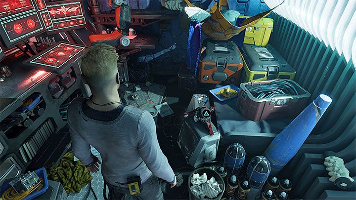 Note - This and two other secrets described below require the possession of the Guardian Collectibles from previous chapters - Guardians of the Galaxy: Chapter 3 - all secrets/ collectibles, list - Secrets and Finds - Guardians of the Galaxy Guide