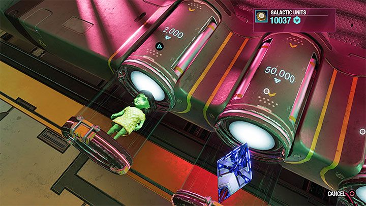 This is one of the secrets that can be earned by spending credits and it can be obtained in the section of the marketplace accessed after visiting the bar - Guardians of the Galaxy: Chapter 6 - all secrets/collectibles, list - Secrets and Finds - Guardians of the Galaxy Guide