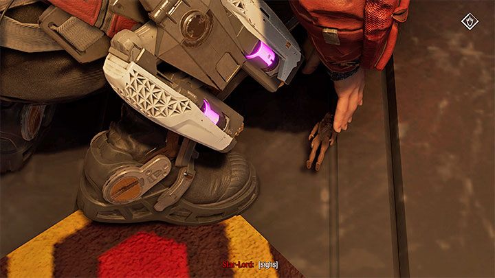 This secret is obtained automatically - Guardians of the Galaxy: Chapter 7 - all secrets/collectibles, list - Secrets and Finds - Guardians of the Galaxy Guide