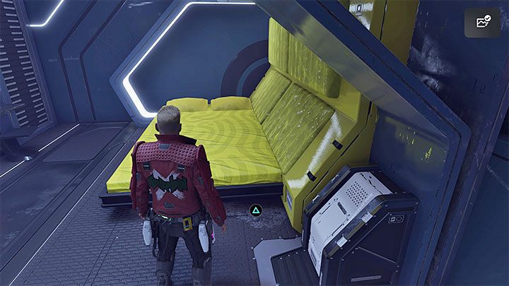 You can grab this secret just after the previous collectible - Guardians of the Galaxy: Chapter 7 - all secrets/collectibles, list - Secrets and Finds - Guardians of the Galaxy Guide