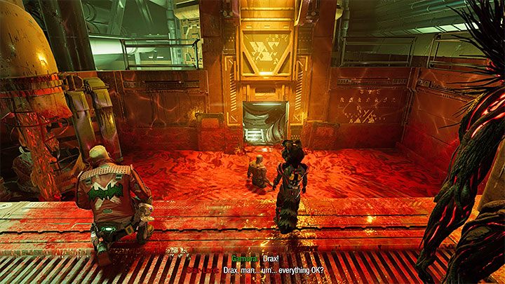 You can find the secret soon after you get to the sewers with the red substance - Guardians of the Galaxy: Chapter 8 - all secrets/ collectibles, list - Secrets and Finds - Guardians of the Galaxy Guide