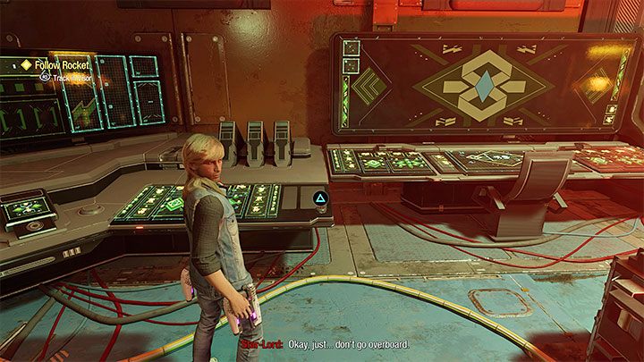 You can find it right after you get to the Comm Center - this is part of the main plot - Guardians of the Galaxy: Chapter 8 - all secrets/ collectibles, list - Secrets and Finds - Guardians of the Galaxy Guide