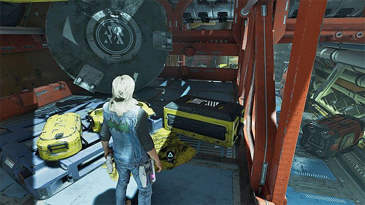 This secret can be obtained soon after you get the previous collectible and leave the Comm Center - Guardians of the Galaxy: Chapter 8 - all secrets/ collectibles, list - Secrets and Finds - Guardians of the Galaxy Guide