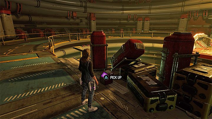 You have to circle the central part of the structure - you can go either left or right - Guardians of the Galaxy: Chapter 8 - all secrets/ collectibles, list - Secrets and Finds - Guardians of the Galaxy Guide