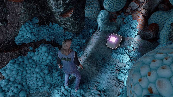 Ultimately, you need to get behind the waterfall - a secret area shown in the picture is there, and this is also where you'll search for the outfit chest - Guardians of the Galaxy: Chapter 10 - All secrets/collectibles, list - Secrets and Finds - Guardians of the Galaxy Guide