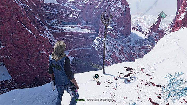 Just like you always do, jump towards Gamora and onto the upper ledge - Guardians of the Galaxy: Chapter 13 - all secrets/collectibles, list - Secrets and Finds - Guardians of the Galaxy Guide