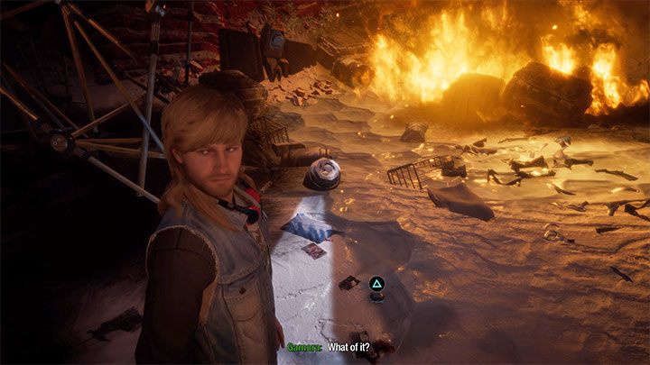 You can find this archive shortly after arriving at the burning campsite where you must talk to Ruby Thursday - Guardians of the Galaxy: Chapter 13 - all secrets/collectibles, list - Secrets and Finds - Guardians of the Galaxy Guide