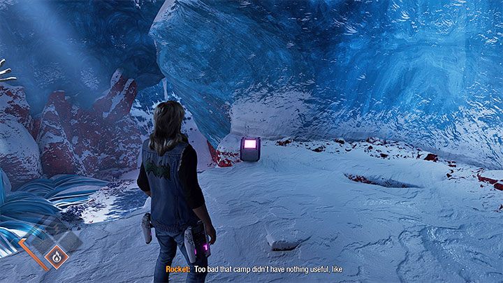 Don't follow the main path, as it leads to the lair of this chapter's boss - Guardians of the Galaxy: Chapter 13 - all secrets/collectibles, list - Secrets and Finds - Guardians of the Galaxy Guide