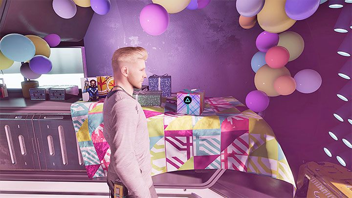 The last scene from Ko-Rel's birthday party happens at the very beginning of the fifteenth chapter - Guardians of the Galaxy: Important choices - Chapter 15 - Important choices - Guardians of the Galaxy Guide