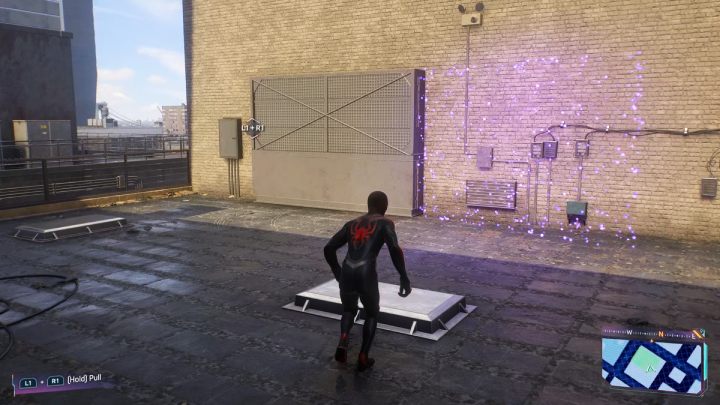 You will examine this stash during the main mission - Spider-Man 2: All Prowler Stashes - locations - Secrets and Collectibles - Spider Man 2 Guide