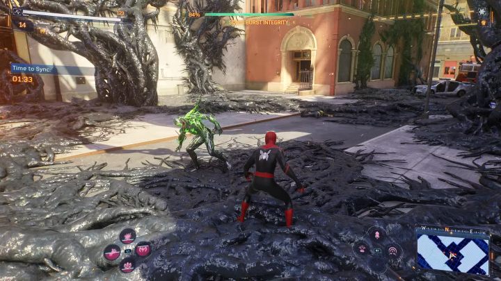 This nest is in the southern part of Chinatown - Spider-Man 2: All Symbiote Nests - locations - Secrets and Collectibles - Spider Man 2 Guide