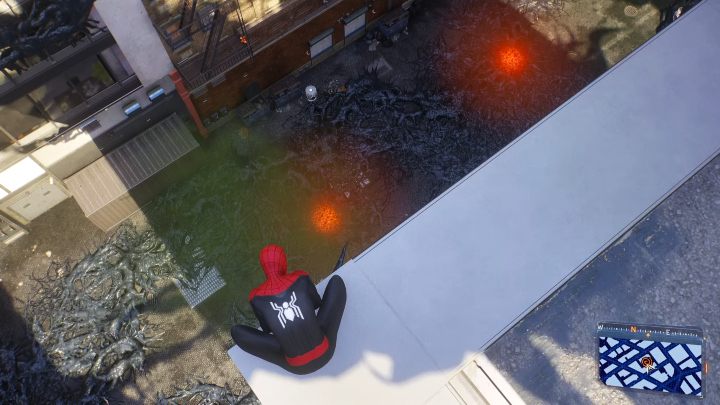 This time, you also have to defend two symbiote nests at once - Spider-Man 2: All Symbiote Nests - locations - Secrets and Collectibles - Spider Man 2 Guide