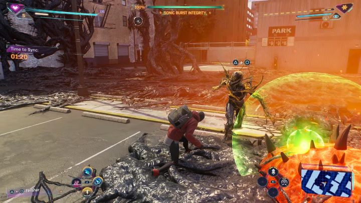 You'll find this nest in the southern part of the Little Odessa district - Spider-Man 2: All Symbiote Nests - locations - Secrets and Collectibles - Spider Man 2 Guide