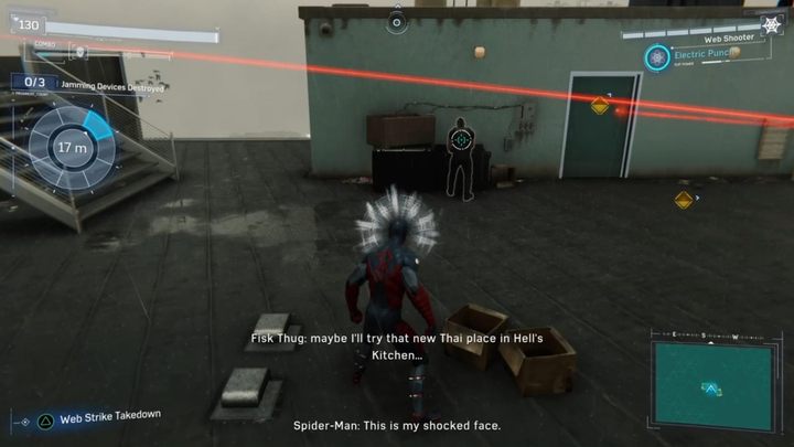 Your task will be to track down the source of a signal - Marvels Spider-Man: The Network is Down - walkthrough - Side Missions - Spider-Man Game Guide