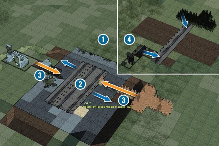 Industrial stations - plants - How to effectively build stations? | Building and management - Building and management - Mashinky Game Guide