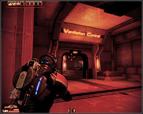 Remaining enemy units will be storming through a large door located beneath your current position and in this case it would be a good idea to use a grenade launcher or a similar heavy weapon which may already be in your possession - Mass Effect 2: Dossier: The Professor - walkthrough - Main quests - Mass Effect 2 Guide & Walkthrough