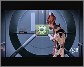 You must now make your way to the opposite end of the room, because thats where youll find the second control station (first screenshot) - Mass Effect 2: Dossier: The Professor - walkthrough - Main quests - Mass Effect 2 Guide & Walkthrough
