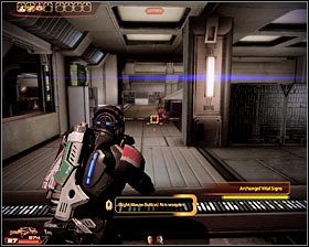 Either way youll be presented with a new cut-scene and once its ended youll be standing on the bridge - Mass Effect 2: Dossier: Archangel - walkthrough - Main quests - Mass Effect 2 Guide & Walkthrough