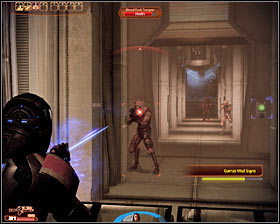 It would be a good idea to use close quarters combat weapons here - Mass Effect 2: Dossier: Archangel - walkthrough - Main quests - Mass Effect 2 Guide & Walkthrough