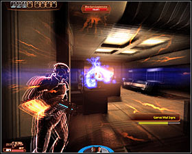 As soon as this battle has started order your colleagues to take cover behind a nearby concrete wall (first screenshot) - Mass Effect 2: Dossier: Archangel - walkthrough - Main quests - Mass Effect 2 Guide & Walkthrough