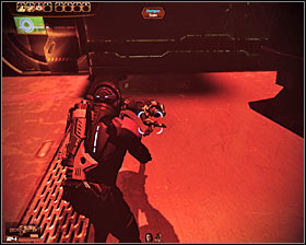 This section of the prison ship will be guarded by several soldiers, but you should more worried about a new encounter with an YMIR mech - Mass Effect 2: Dossier: The Convict - walkthrough - Main quests - Mass Effect 2 Guide & Walkthrough