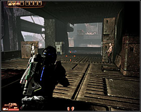 You have to remain on the main path here so instead of trying to find alternative routes focus only on pushing forward and eliminating enemies encountered along the way - Mass Effect 2: Dossier: The Warlord - walkthrough - Main quests - Mass Effect 2 Guide & Walkthrough