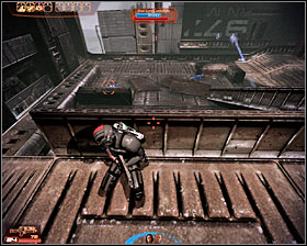 Youll be moving in a straight line at first, but soon youre going to have to turn left to continue your approach - Mass Effect 2: Dossier: The Warlord - walkthrough - Main quests - Mass Effect 2 Guide & Walkthrough