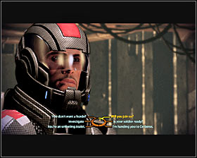 You may return to Okeer and talk to him - Mass Effect 2: Dossier: The Warlord - walkthrough - Main quests - Mass Effect 2 Guide & Walkthrough