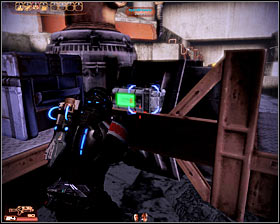 Since you have both demolition charges in your inventory you can return to a large pillar (first screenshot) - Mass Effect 2: Dossier: Tali - walkthrough - Main quests - Mass Effect 2 Guide & Walkthrough