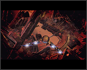 The easiest way to damage the Oculus would be to use a heavy weapon, especially since youll find power cells nearby - Mass Effect 2: Stop the Collectors - Finale Part 1 - walkthrough - Main quests - Mass Effect 2 Guide & Walkthrough