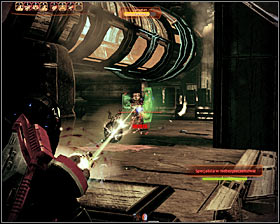 Keep pushing forward and use cover only if you need to wait for your shields to regain full power - Mass Effect 2: Collector Base: Infiltration - walkthrough - Main quests - Mass Effect 2 Guide & Walkthrough