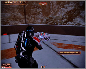 There are three YMIR mechs in the area and you must eliminate all of them before they manage to destroy all 20 crates with smuggled goods - Mass Effect 2: Eclipse Smuggling Depot - N7 walkthrough - N7 quests - Mass Effect 2 Guide & Walkthrough