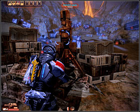 Be on a look out for a med kit and power cells as you progress - Mass Effect 2: Wrecked Merchant Freighter - N7 walkthrough - N7 quests - Mass Effect 2 Guide & Walkthrough