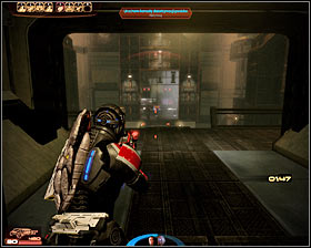 Choose a passageway leading to a new door (first screenshot) as soon as youre ready to continue with the mission - Mass Effect 2: Javelin Launch - N7 walkthrough - N7 quests - Mass Effect 2 Guide & Walkthrough