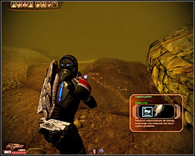 As for the main objective of this mission, you can focus only on heading towards a massive geth structure seen in the distance (blue lights) or you can spend additional time exploring the area - Mass Effect 2: Anomalous Weather Detected - N7 walkthrough - N7 quests - Mass Effect 2 Guide & Walkthrough