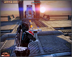 You may now proceed towards a large console found in the area (first screenshot) - Mass Effect 2: Endangered Research Station - N7 walkthrough - N7 quests - Mass Effect 2 Guide & Walkthrough