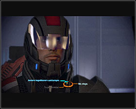 One of the workers will stop you in the next room and there are three ways of getting past him - you can knock him unconscious (special renegade interrupt - Mass Effect 2: Thane: Sins of the Father - walkthrough - Companion quests - Mass Effect 2 Guide & Walkthrough