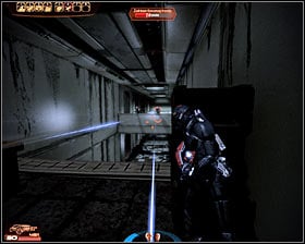You wont be allowed to continue this quest until you break a lock on a nearby gate (first screenshot) and this means having to solve a well-known mini-game - Mass Effect 2: Jack: Subject Zero - walkthrough - Companion quests - Mass Effect 2 Guide & Walkthrough